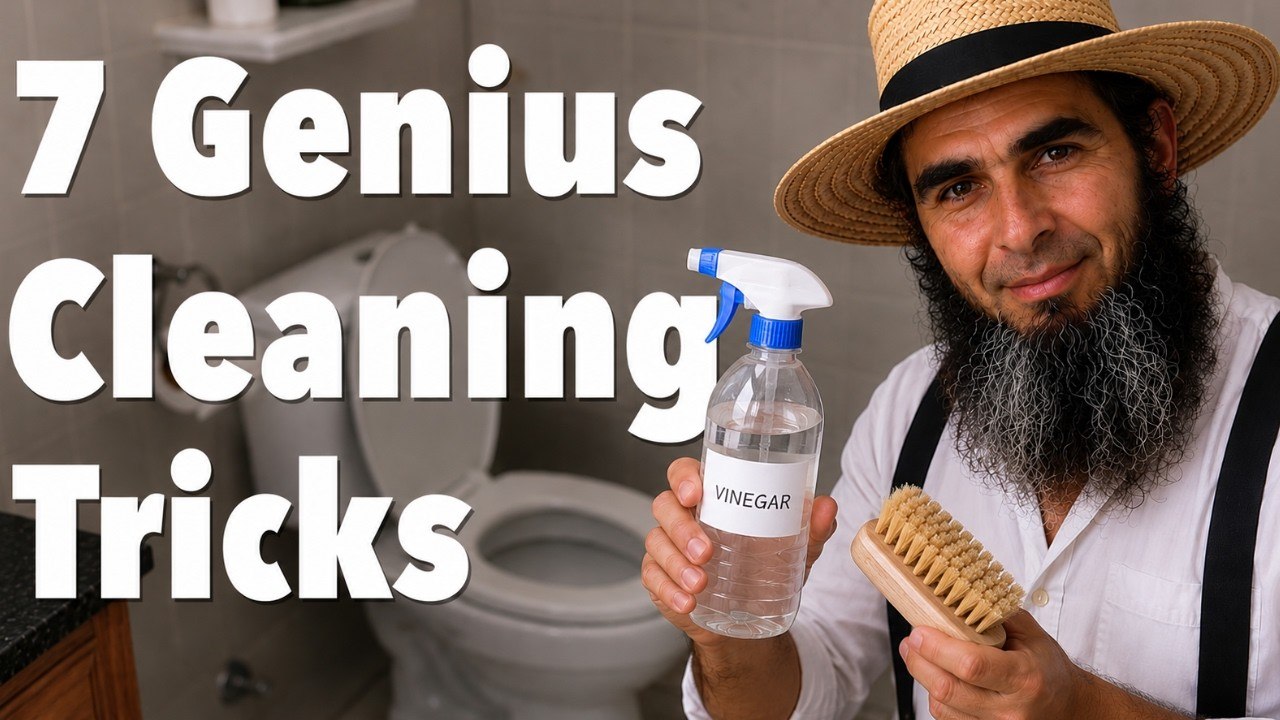 7 Genius Ways to Clean Your Whole Bathroom... CHEAP and NATURAL