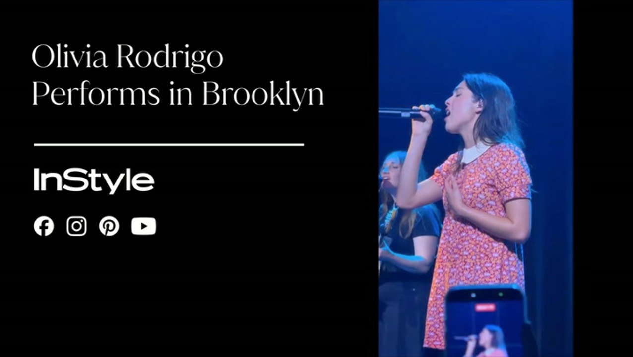 Olivia Rodrigo Performs in Brooklyn