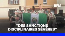Des soldats français visés par une procédure pour avoir posé avec un drapeau associé au suprémacisme blanc