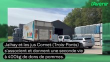 De 400 kg de dons à plus de 300 bouteilles de jus de pommes, l'incroyable chaîne de solidarité