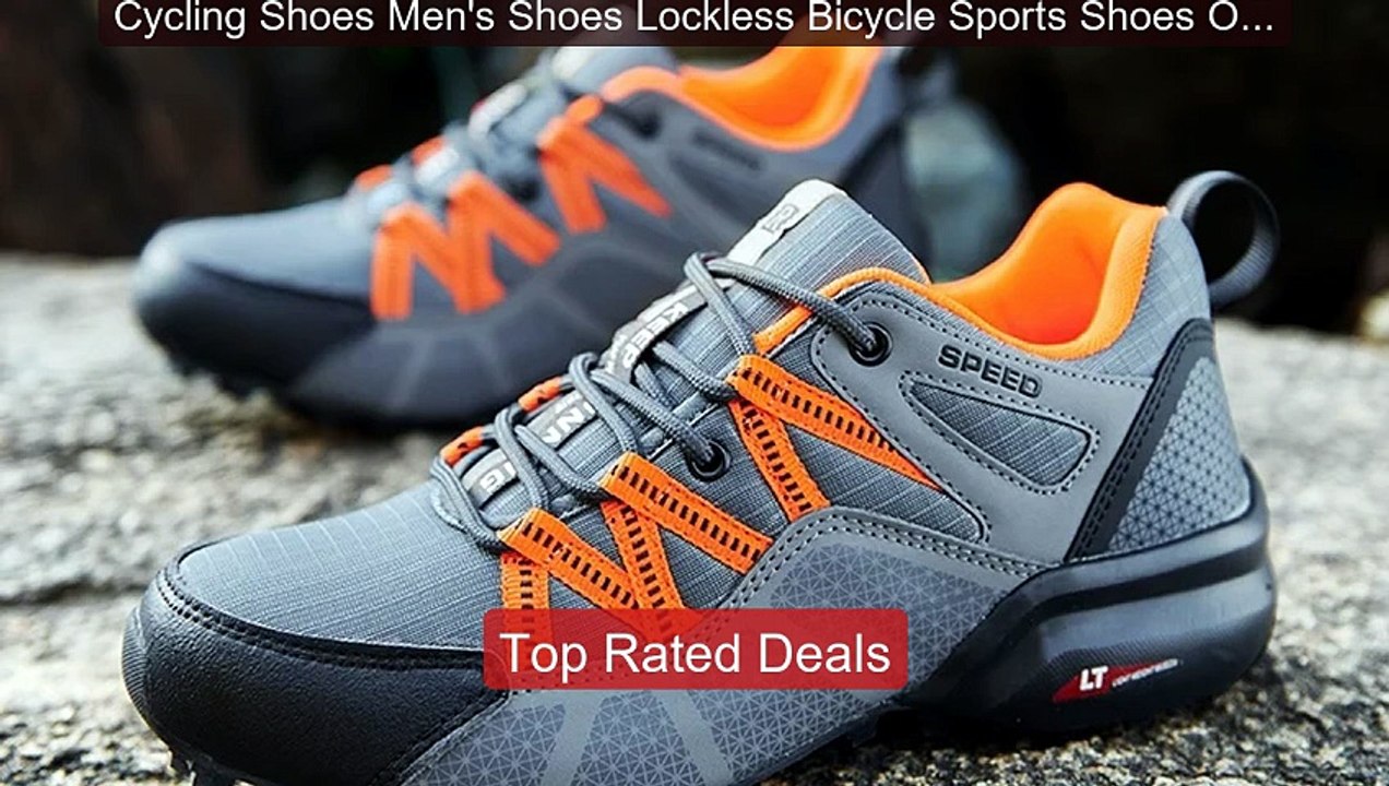 Cycling Shoes Men's Shoes Lockless Bicycle Spor...