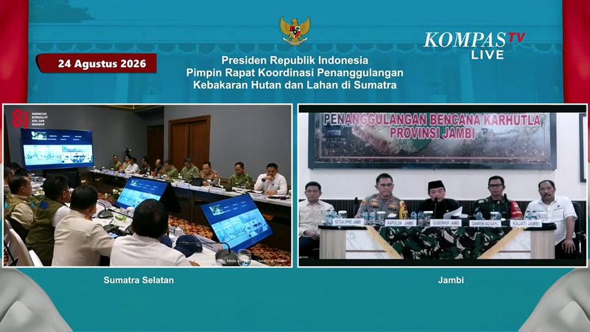 Prabowo Tambah Helikopter Water Bombing untuk Jambi: Kirim Satu Segera!