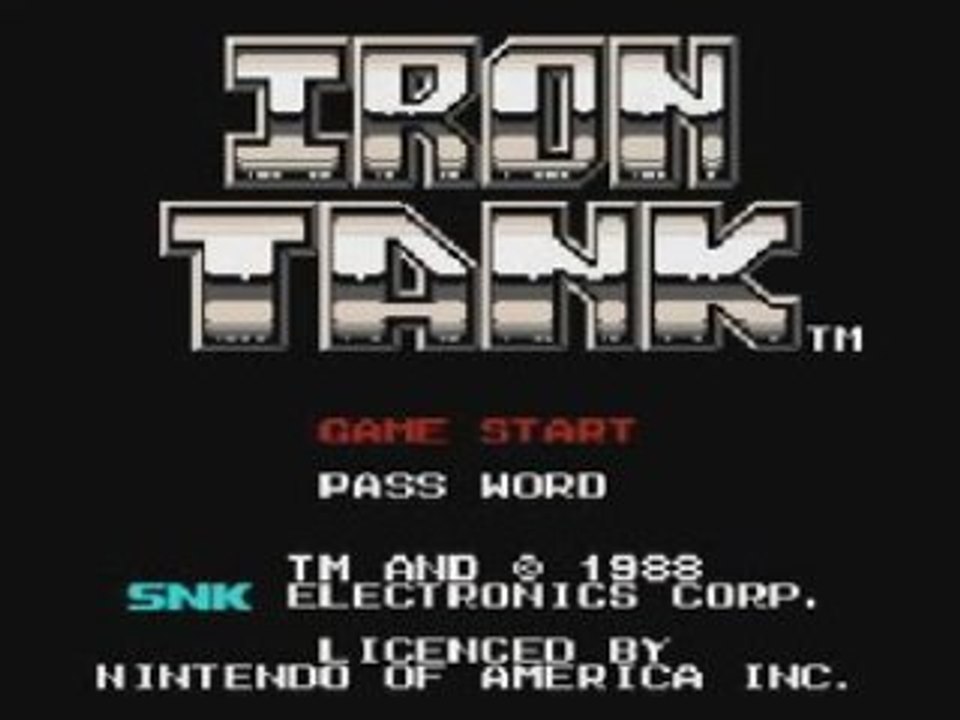 Iron Tank (NES)