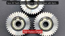 3pcs 36 Teeth Electric Vehicle Bike Steel Gear with Spring E-bike 3... -- Top Rated 2026 | Buy Now!
