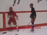 Hockey Drill - 1 on 1 Defensive - For Hockey Coach Skills