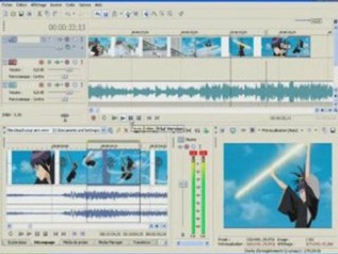 Amv bleach demo sony vegas 7.0 test 1
