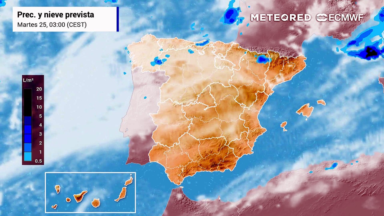 Este martes las tormentas se reactivarán en el noroeste