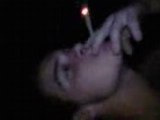 Ghis En train de fumé Une           Cigarette