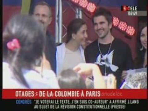 Shakira /Ingrid Betancourt pour les otages de Colombie