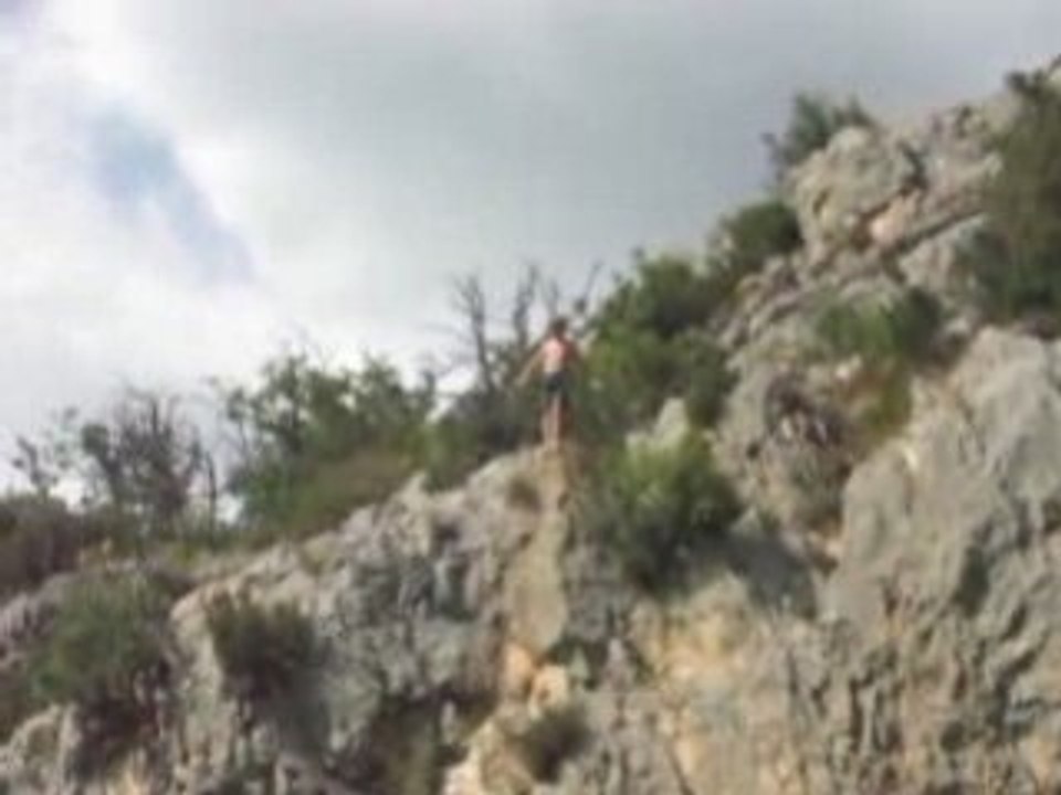 saut de 10,5 mètre