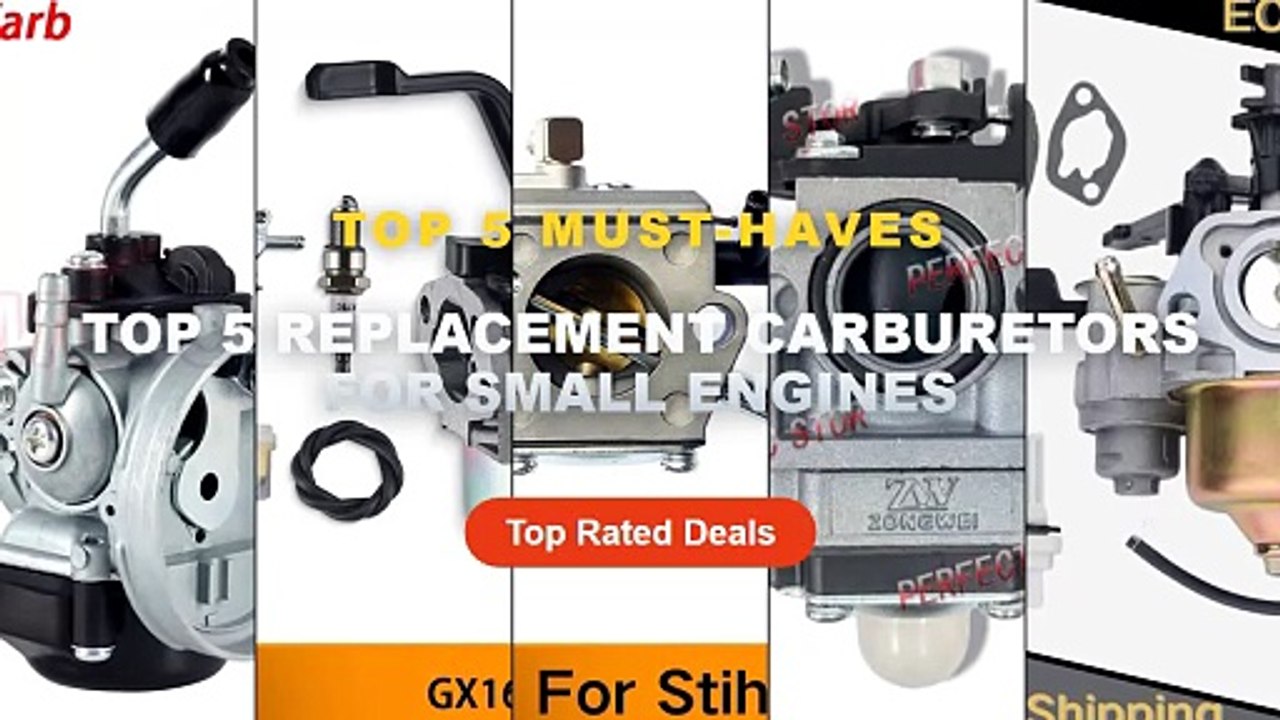 Best Top 5 Replacement Carburetors For Small En...