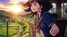 desenho japones trem