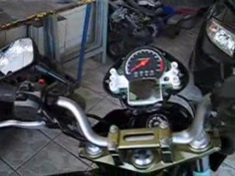 Kawasaki ER-6n crash