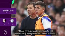 'Not a big deal' - Alonso addresses the booing of Enzo Fernandez at Fulham