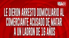 ¡Comerciante "justiciero" a su casa! Mató a un ladrón de 16 años y le dieron la domiciliaria