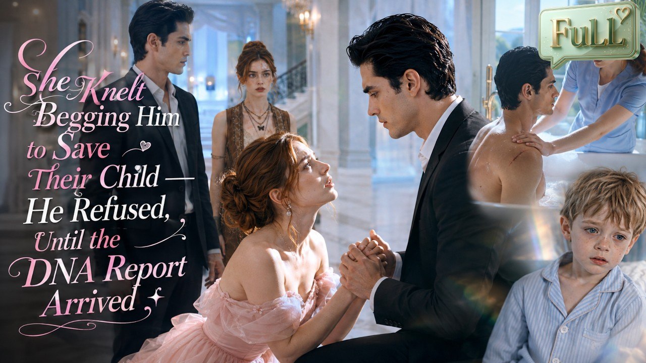 【FULL】 She Knelt Begging Him to Save Their Child — He Refused, Until the DNA Report Arrived！#drama
