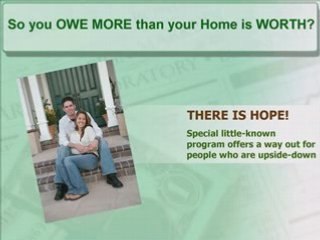 Upside Down Mortgage Home Loan Negative Equity