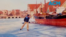 The mysterious ice skater of Friday Flat lake