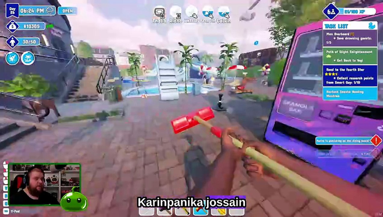 Waterpark Simulator #12: "Anteeks et autoin"