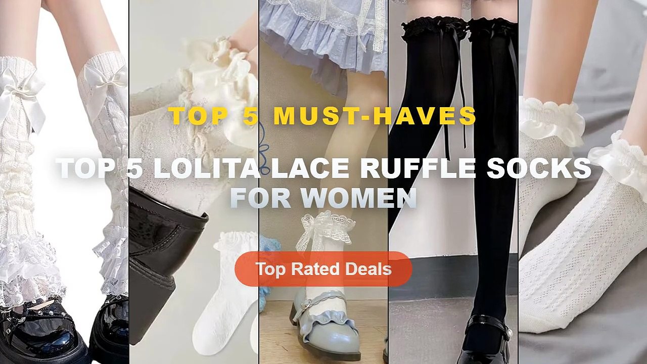 Cheap & Best Top 5 Lolita Lace Ruffle Socks For...