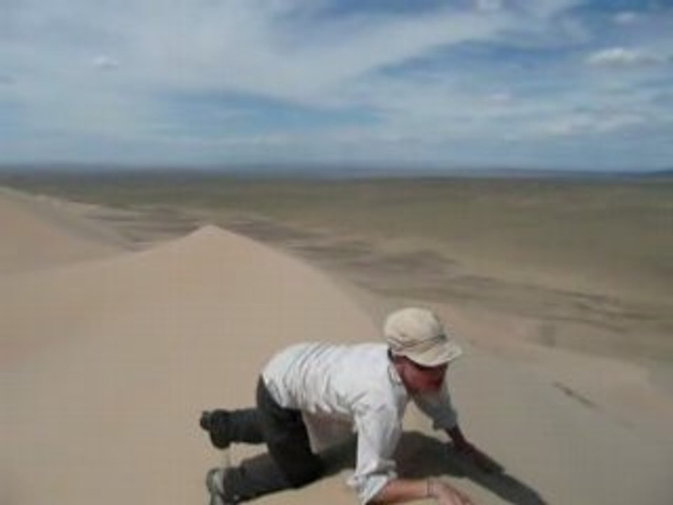 Le Fil Rouge du desert de Gobi, Mongolie