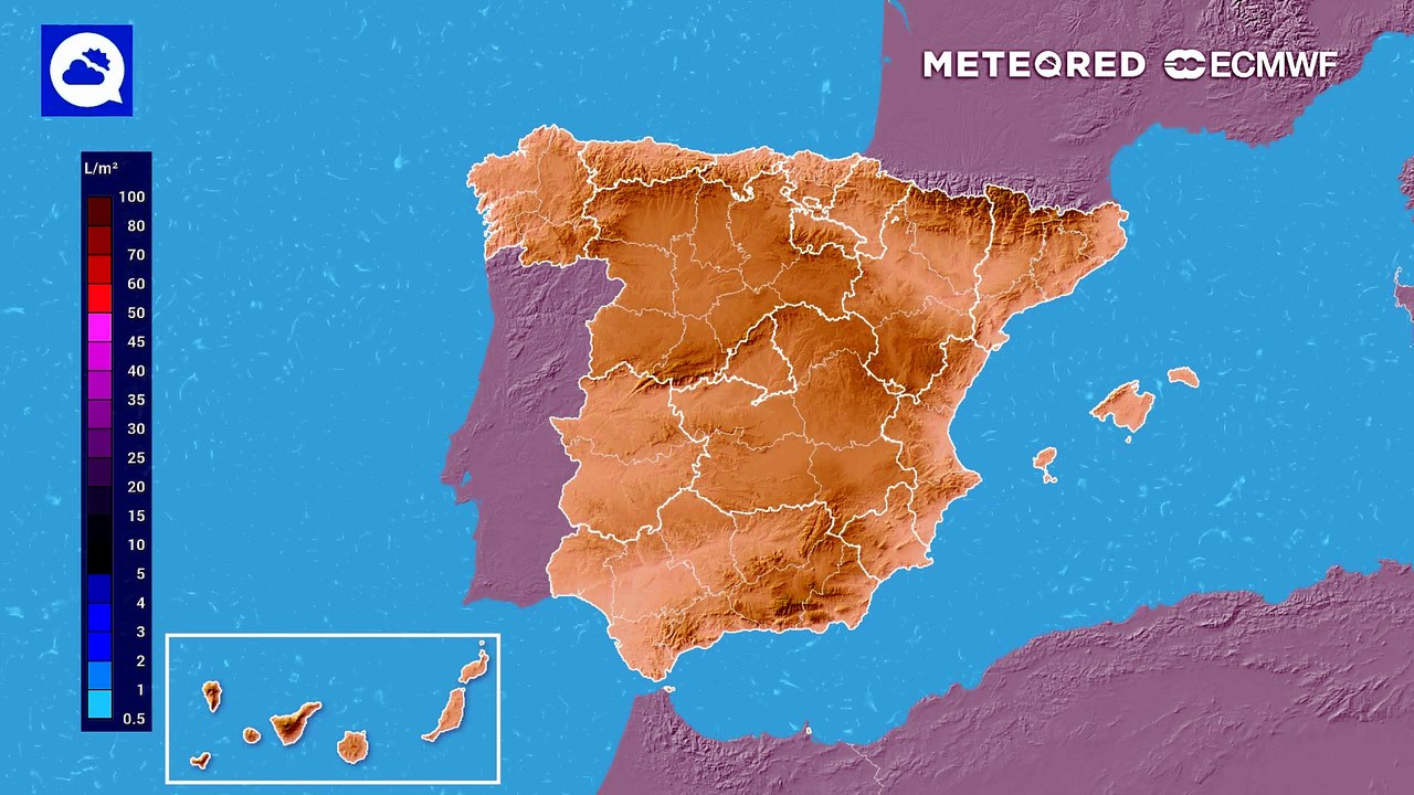 Un nuevo frente repartirá precipitaciones en el oeste y norte peninsular