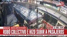 Robó colectivo, trasladó a pasajeros a destino y confesó: "Quería cumplir un sueño"