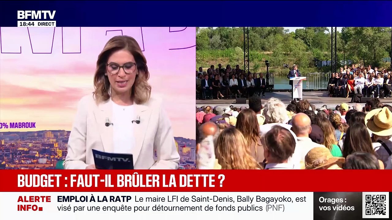 Regardez le début de "100% Mabrouk", la nouvelle émission de Sonia Mabrouk sur BFMTV
