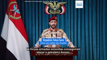 Arábia Saudita: Houthis dizem ter atingido petroleiro numa nova escalada no mar Vermelho