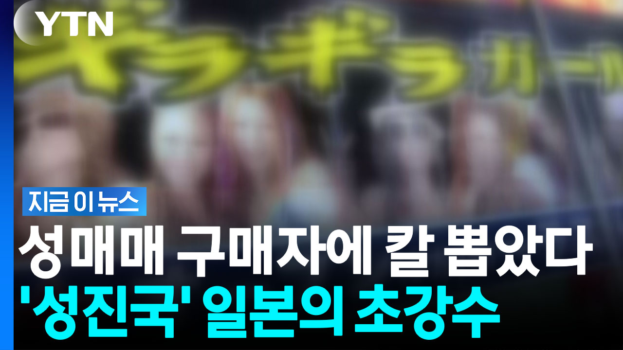 성매수자도 처벌 나선다…'매춘방지법' 뜯어고치는 일본 [지금이뉴스] / YTN