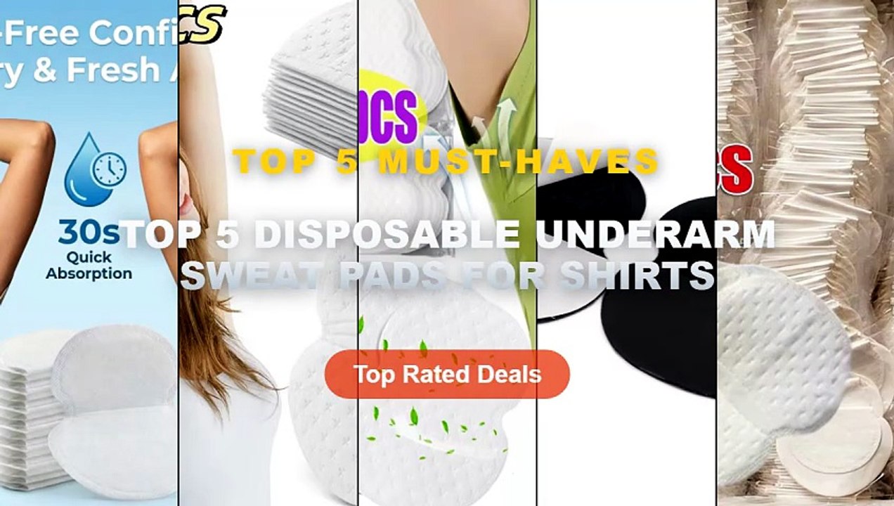 Don't Buy Top 5 Disposable Underarm Sweat Pads...