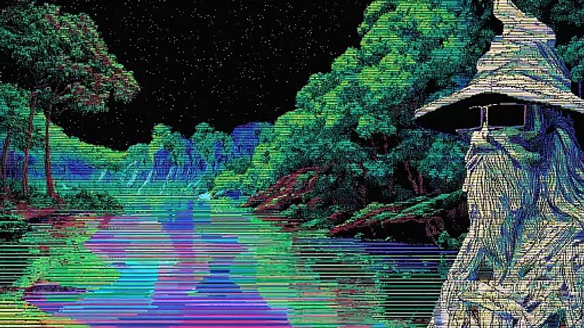 2 Hour Low Poly Ethereal Intelligent DnB  Jungle  Break Mix for HARD CODING - jungle wizard (1080p, h264)