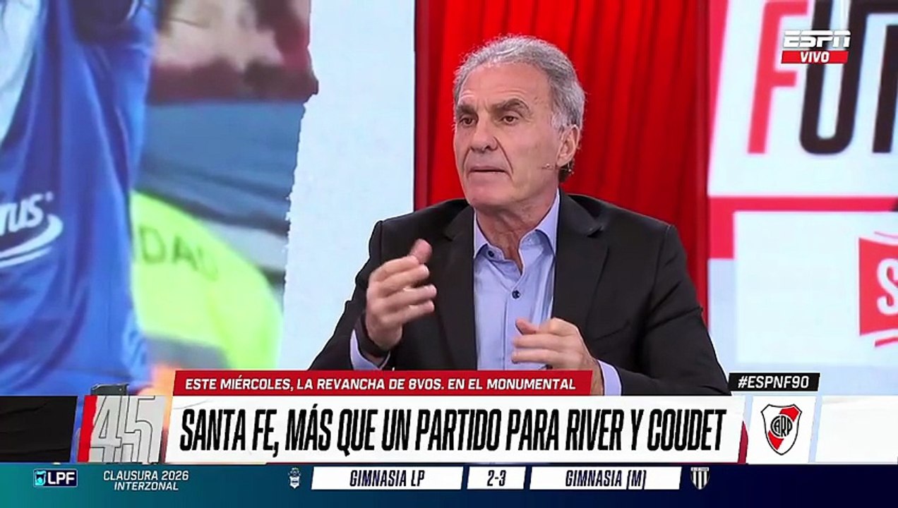 Ruggeri sobre los malos partidos de River