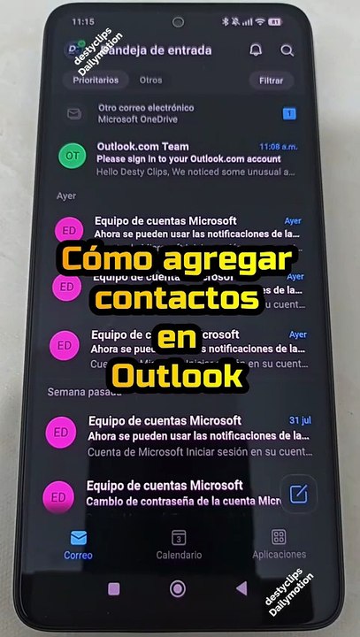Cómo agregar contactos en Outlook