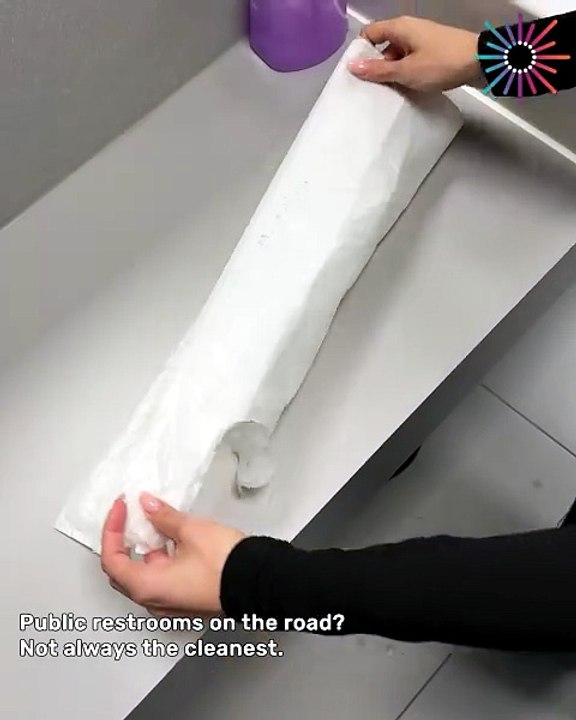 Disposable DIY toilet cover 🚽