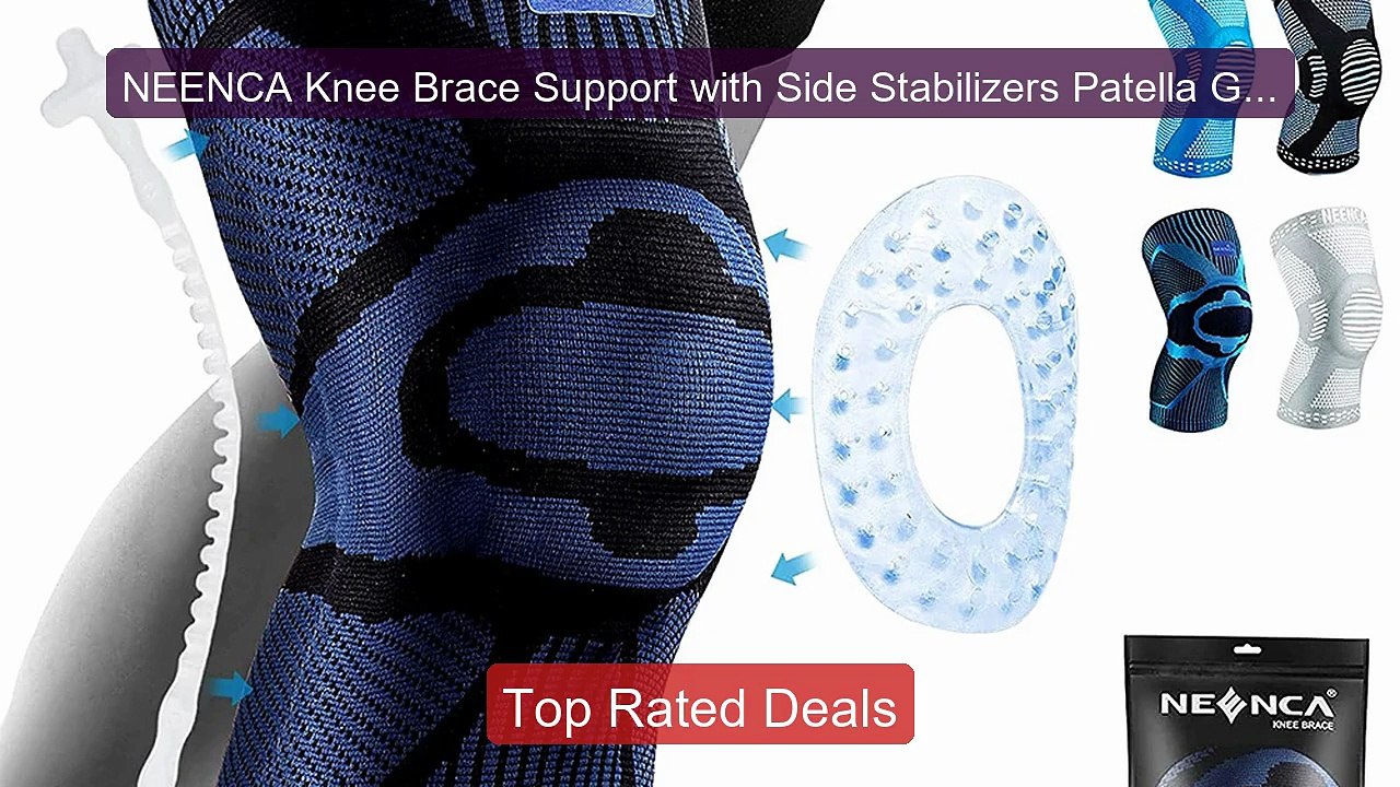 NEENCA Knee Brace Support with Side Stabilizers...