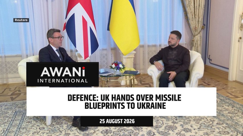 UK's Burnham reaffirms support for Ukraine, hands over long-rang missile blueprints