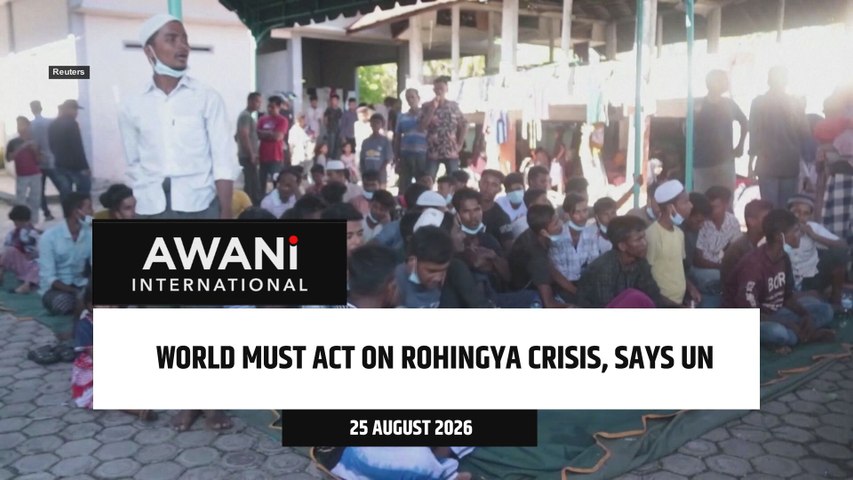 The world must act on Rohingya crisis, says UN