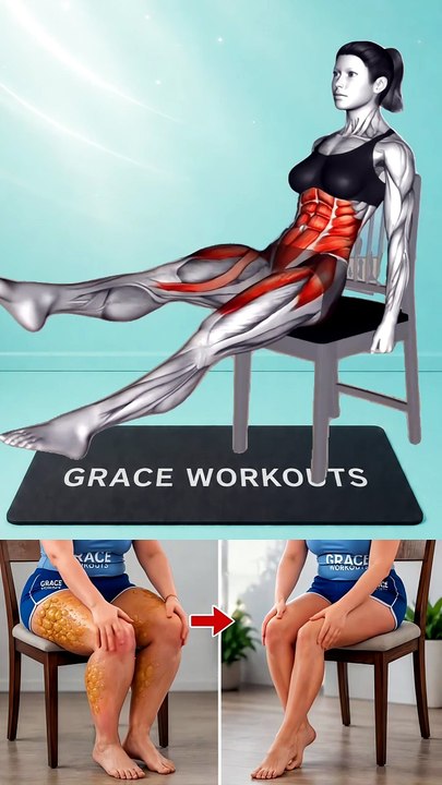🔥 Thigh Workout you need to try! 💪✨ _ Strengt...