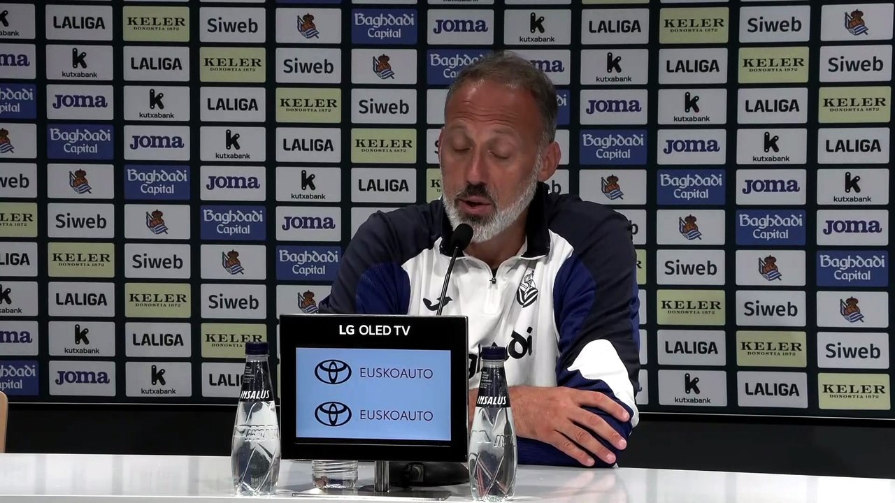 La Real de Matarazzo está "preparada" para el "gran desafío" ante el Madrid