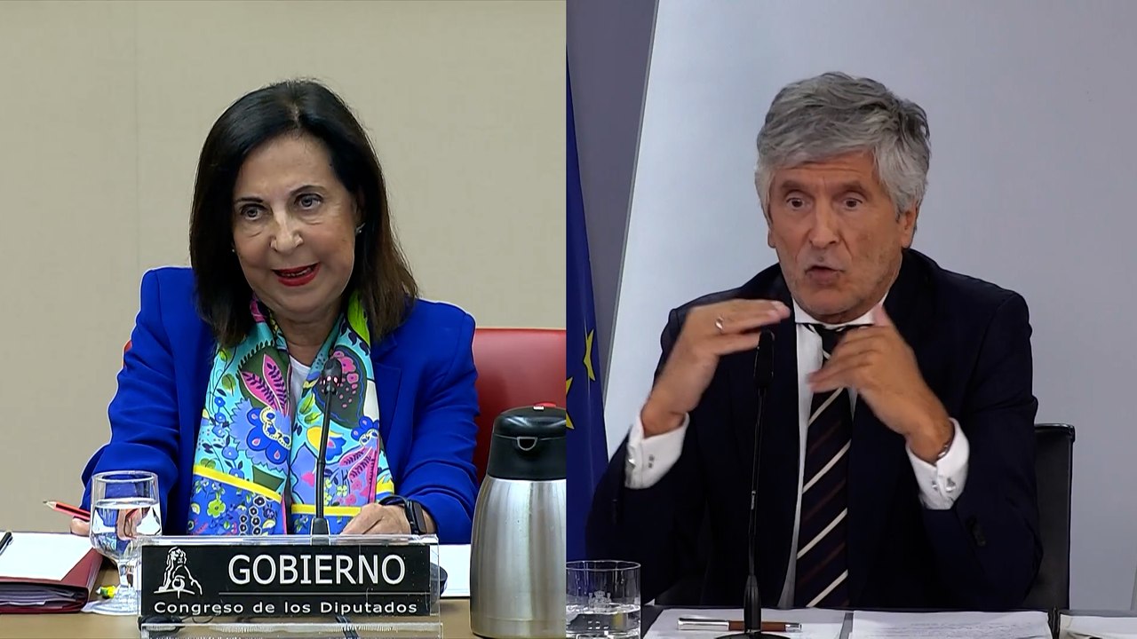 Robles y Marlaska se contradicen al mismo tiempo en torno a si el CNI avisó sobre Ceuta