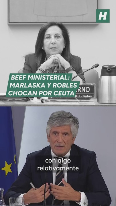 Beef ministerial: Marlaska y Robles chocan por Ceuta