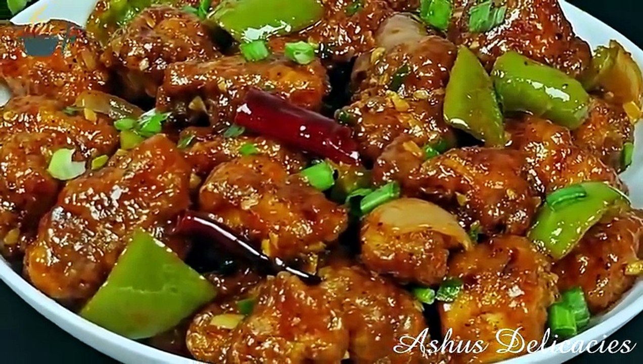 Chicken Chilly Dry _ Easy Chicken Chilli Dry Recipe _ Perfect Party Starter