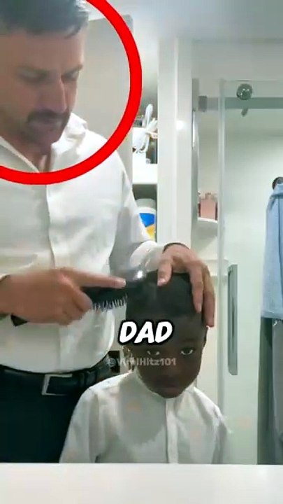 Dad Received Hate For Styling His Adopted Son's Hai