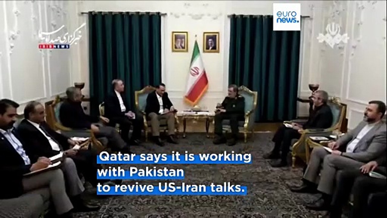 Qatar says officials working daily to revive US-Iran talks, urges Tehran to reopen Hormuz
