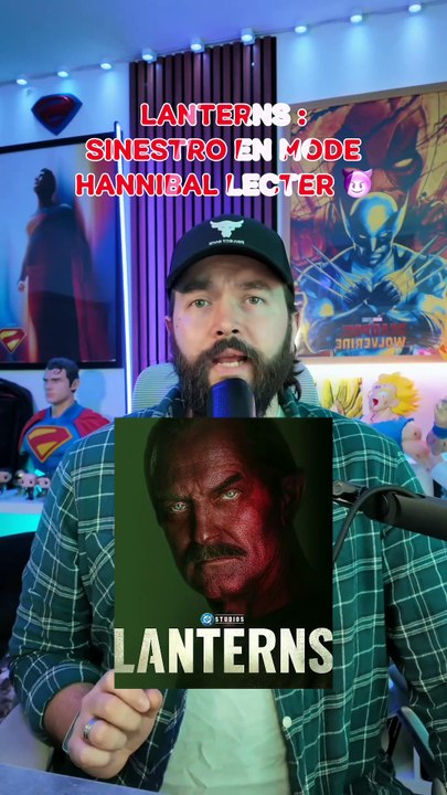 Lanterns : Sinestro sera le Hannibal Lecter de la série HBO 😈🏮