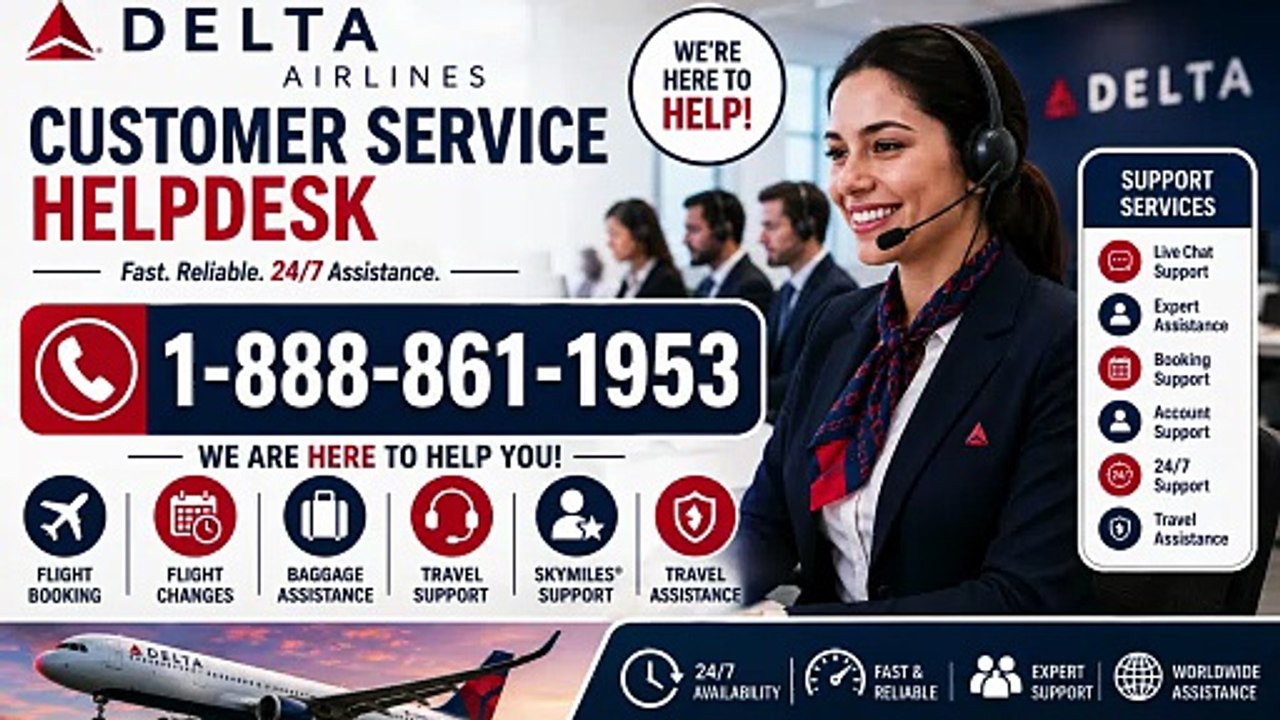 Delta Airlines® Customer Service: Booking, Cancellation & Refund Assistance