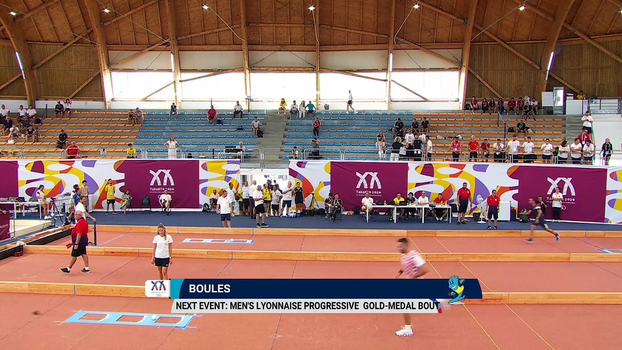 Jeux Méditerranéens - Sport-Boules : Finale Tir Progressif Hommes