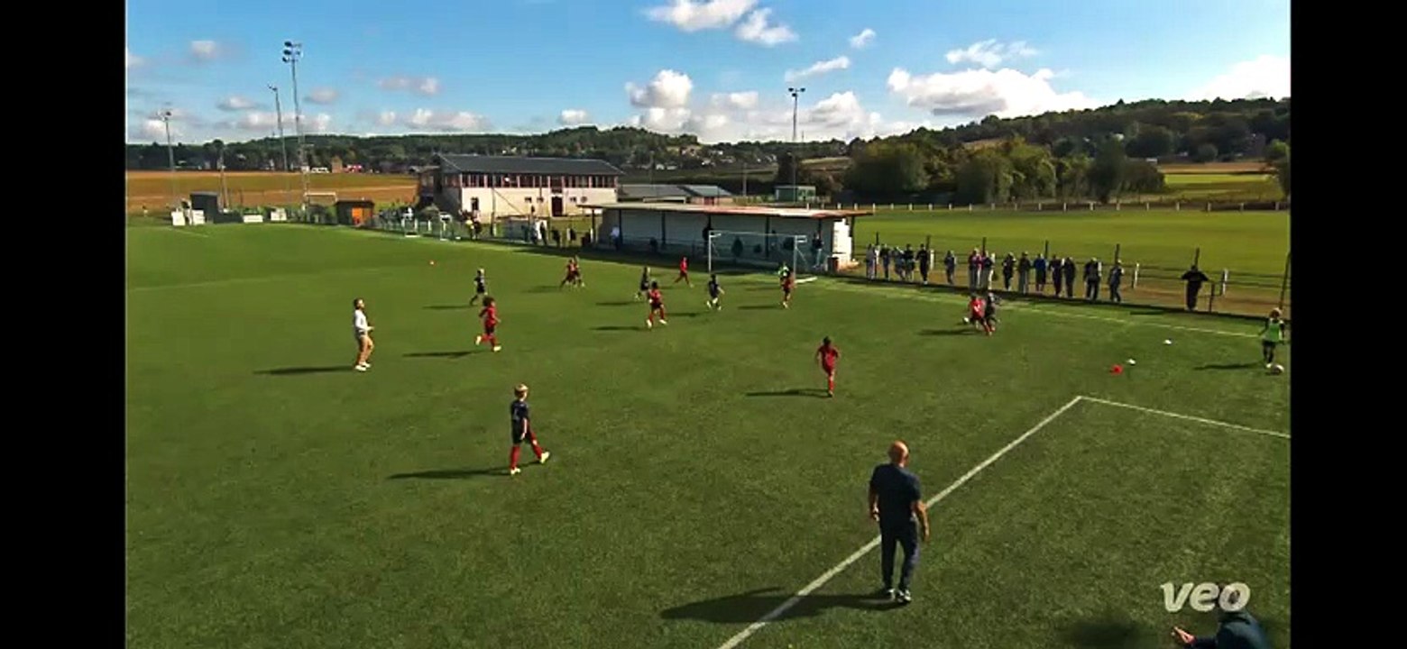 Nos U10, qui découvrent le jeu à 8