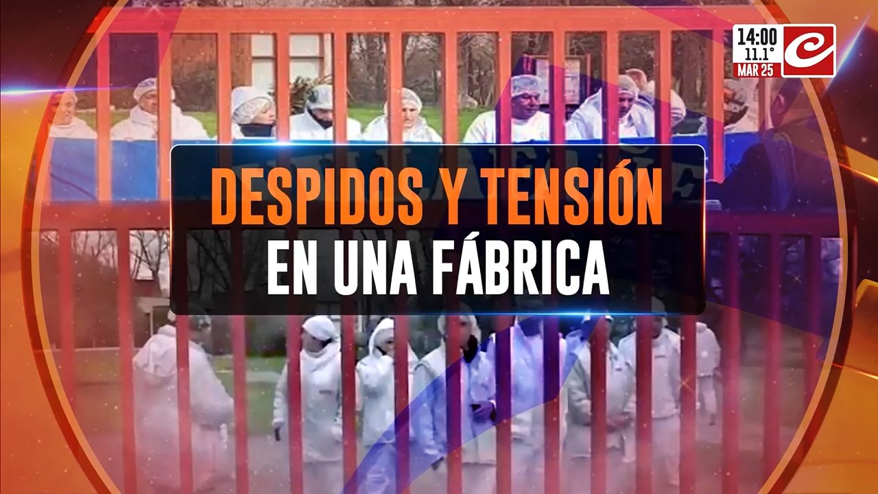 Despidos y tensión en una fábrica